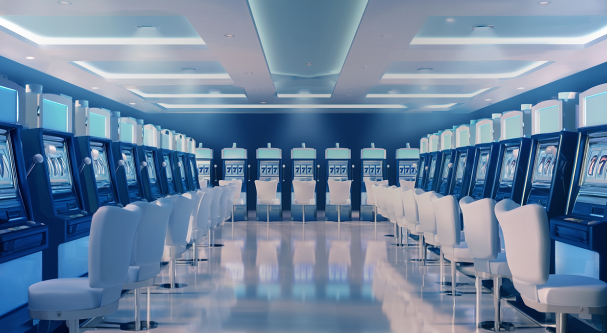 Baner promocyjny Mr Bet Casino przedstawiający gry i bonusy